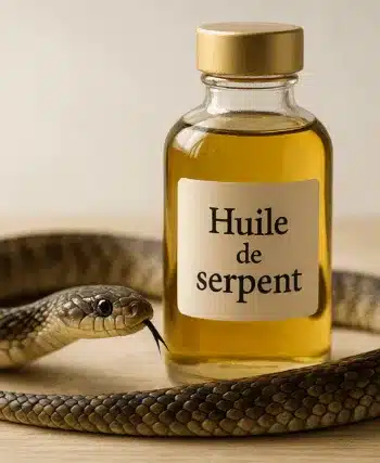 Huile de serpent : c'est quoi exactement ?