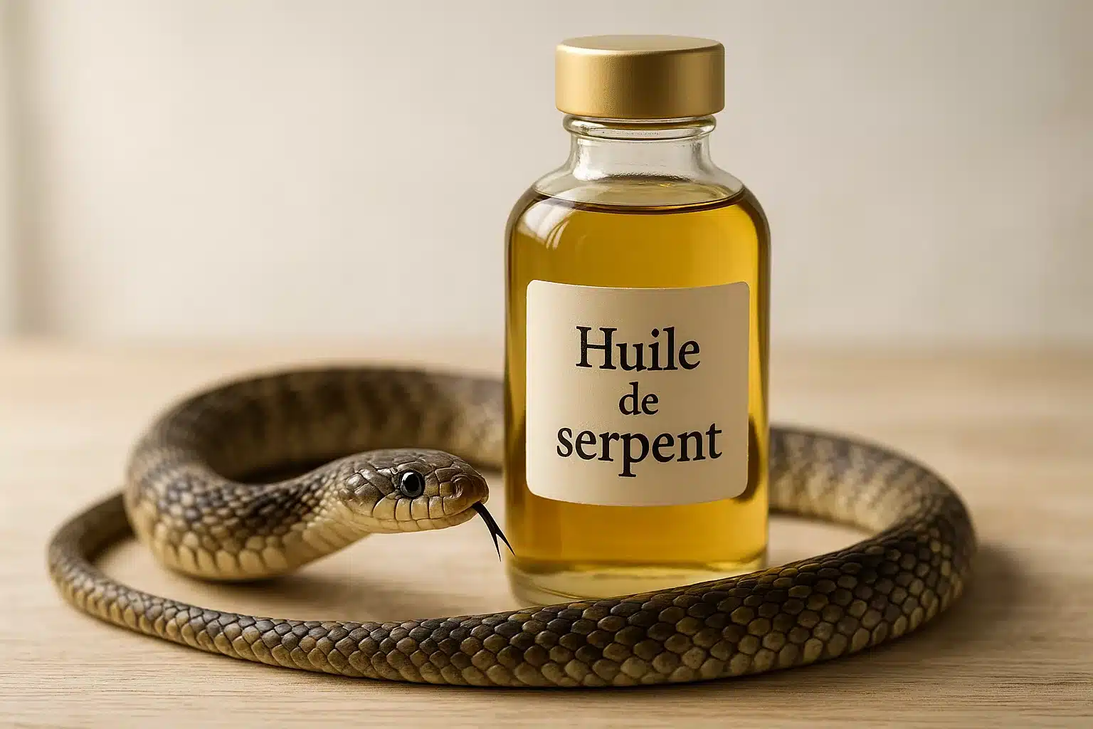 Huile de serpent : c'est quoi exactement ?