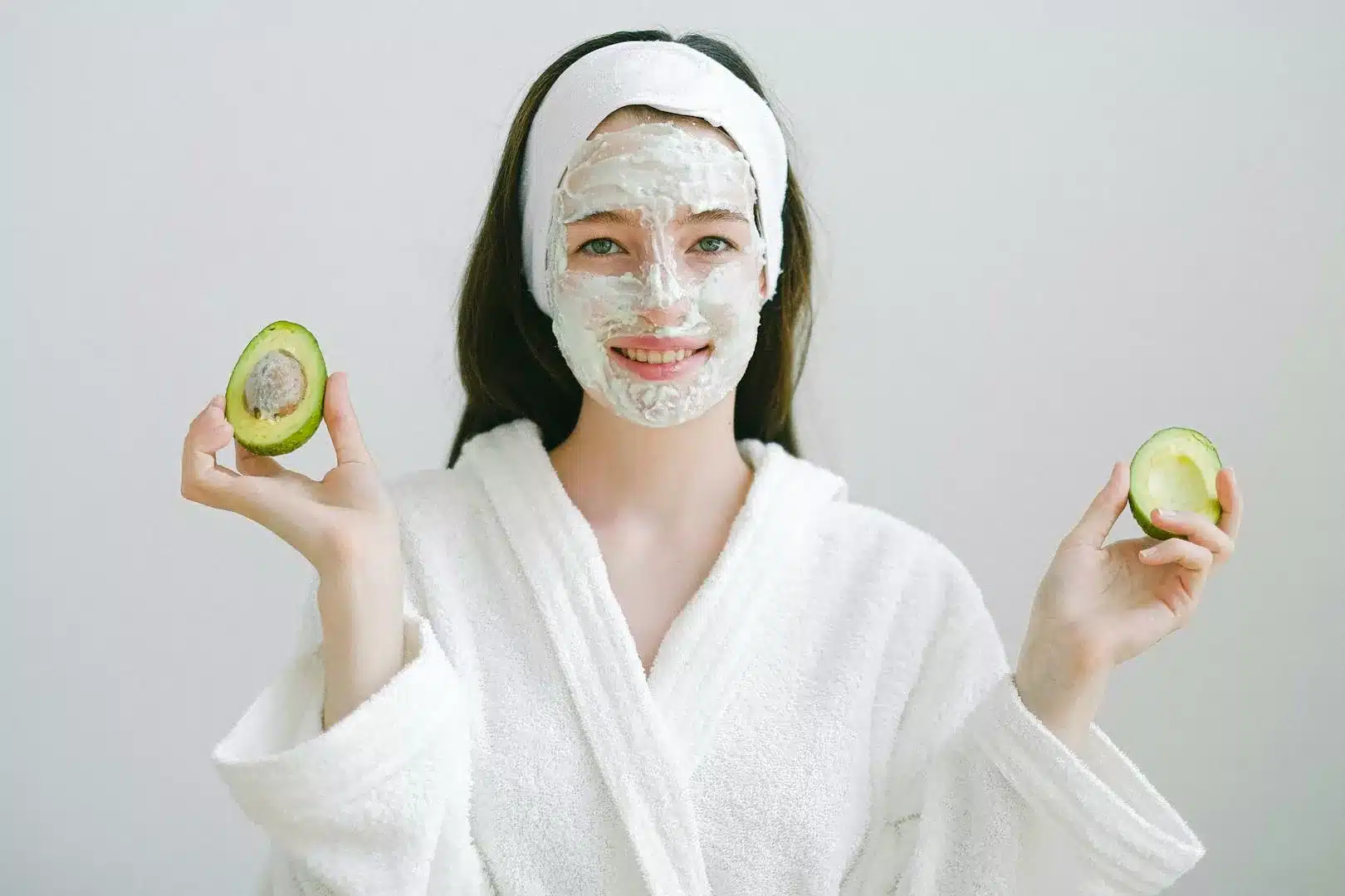 masque à l'avocat